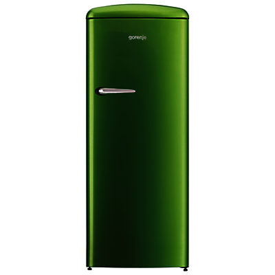 Gorenje ORB153 Freestanding Fridge, A+++ Energy Rating, Right-Hand Hinge, 60cm Wide Lime Green Gorenje ORB153 Freestanding Fridge, A+++ Energy Rating, Right-Hand Hinge, 60cm Wide Lime Green